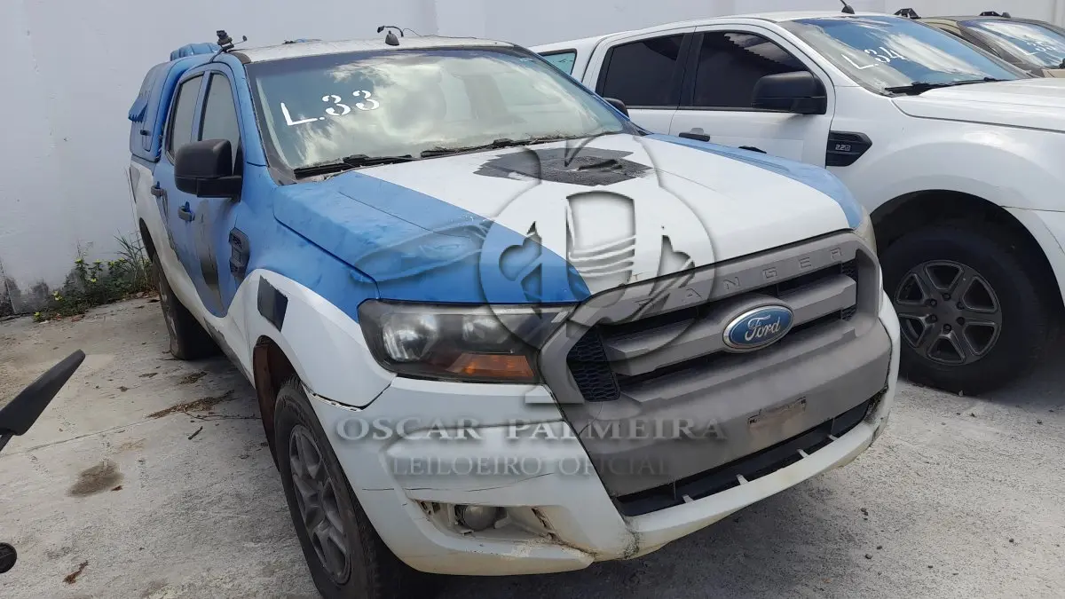 LOTE 033 - VEÍCULO: I/FORD RANGER XLSCD4 22C (MOTOR INCOMPLETO), ANO/MOD 2016/2017 / 6ª PARTE FEIRA DE SANTANA