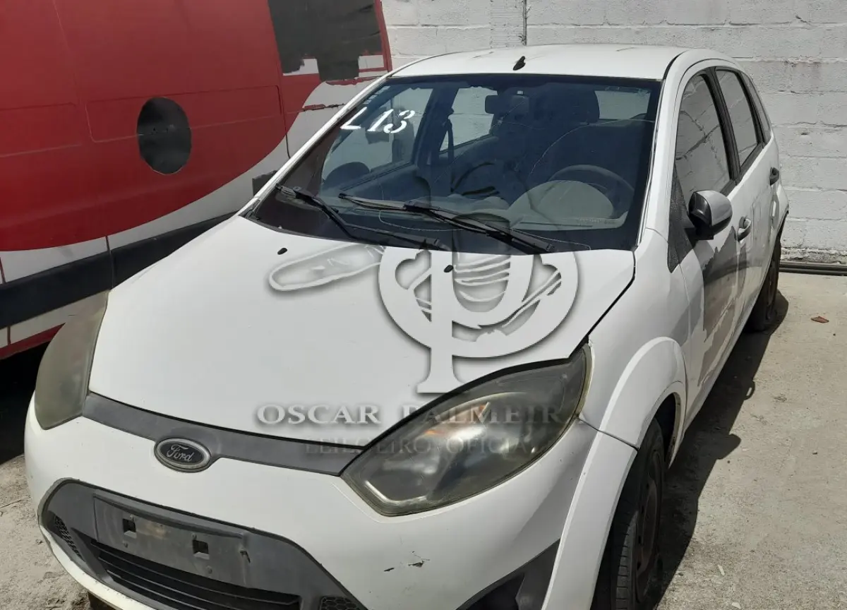 LOTE 013 - VEÍCULO: FORD/FIESTA FLEX (MOTOR INCOMPLETO), ANO/MOD 2011/2012 / 6ª PARTE FEIRA DE SANTANA
