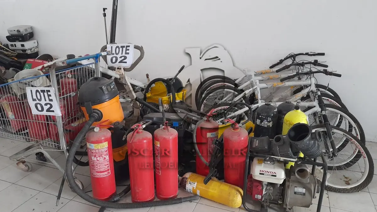 LOTE 002 - DIVERSOS BENS MÓVEIS COMPOSTO / 6ª PARTE FEIRA DE SANTANA