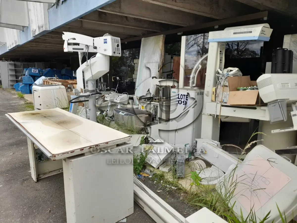 LOTE 009 - DIVERSOS MATERIAIS HOSPITALARES COMPOSTO / 5ª PARTE SIMÕES FILHO
