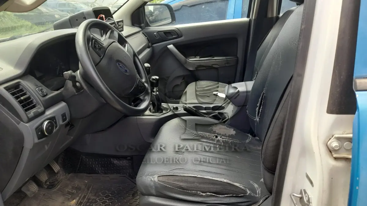 LOTE 021 - VEÍCULO: I/FORD RANGER XLSCD4 22C (MOTOR INCOMPLETO), ANO/MOD 2017/2018 / 6ª PARTE FEIRA DE SANTANA