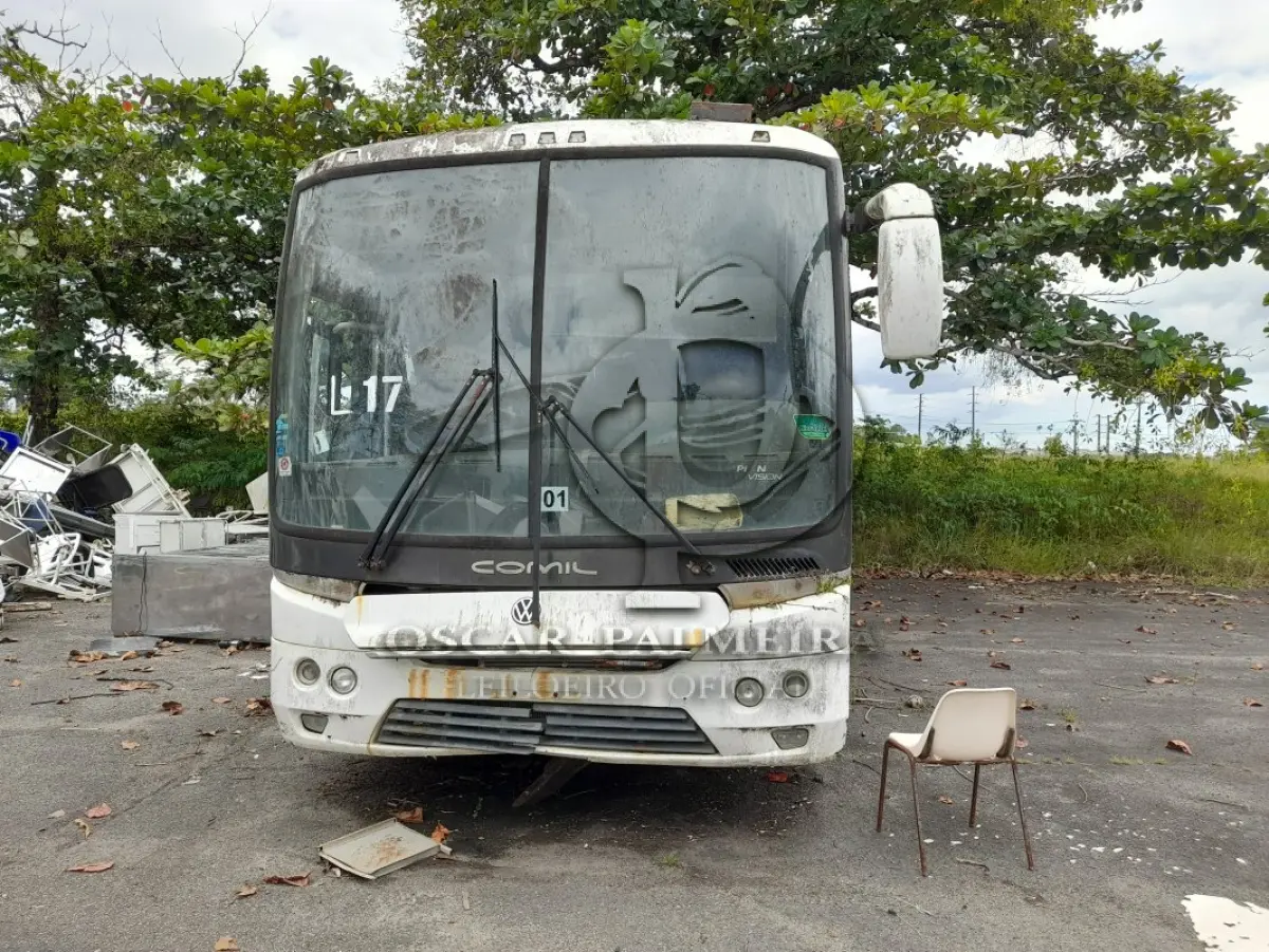 LOTE 017 - VEÍCULO  VW/COMIL TH UM (MOTOR-CASA) (MOTOR INCOMPLETO), ANO/MOD 2009/2009 / 5ª PARTE SIMÕES FILHO