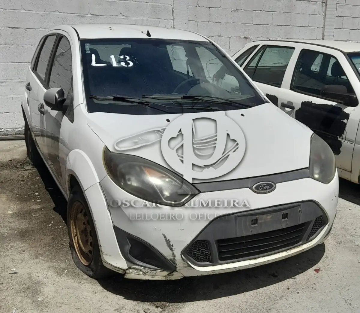 LOTE 013 - VEÍCULO: FORD/FIESTA FLEX (MOTOR INCOMPLETO), ANO/MOD 2011/2012 / 6ª PARTE FEIRA DE SANTANA