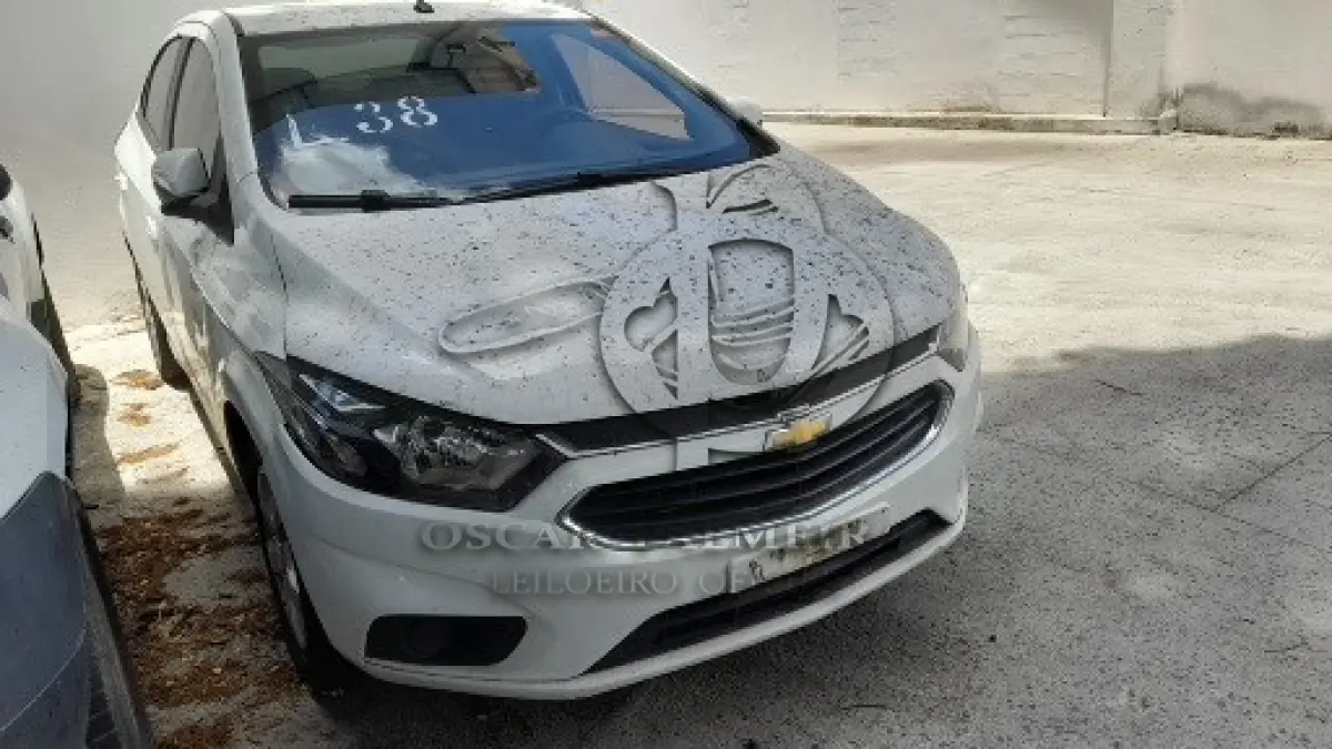 LOTE 038 - VEÍCULO: CHEV/PRISMA 1.4MT LT (MOTOR INCOMPLETO), ANO/MOD 2018/2019 / 6ª PARTE FEIRA DE SANTANA