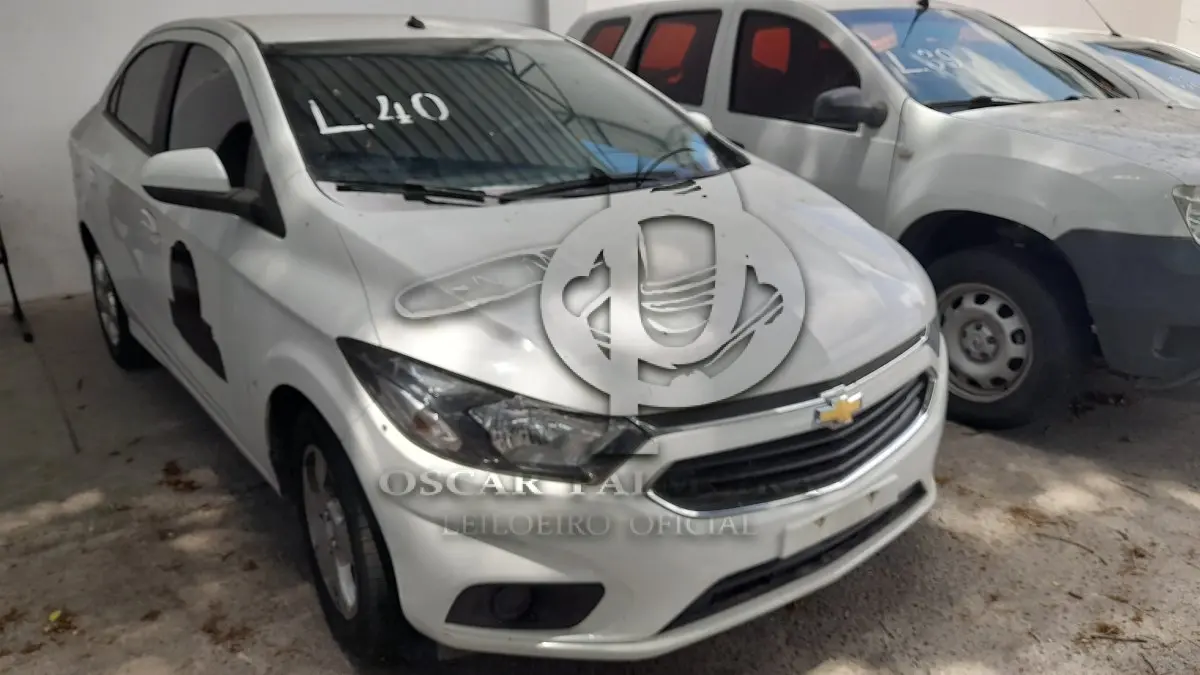LOTE 040 - VEÍCULO: CHEV/PRISMA 1.4MT LT (MOTOR INCOMPLETO), ANO/MOD 2018/2019 / 6ª PARTE FEIRA DE SANTANA
