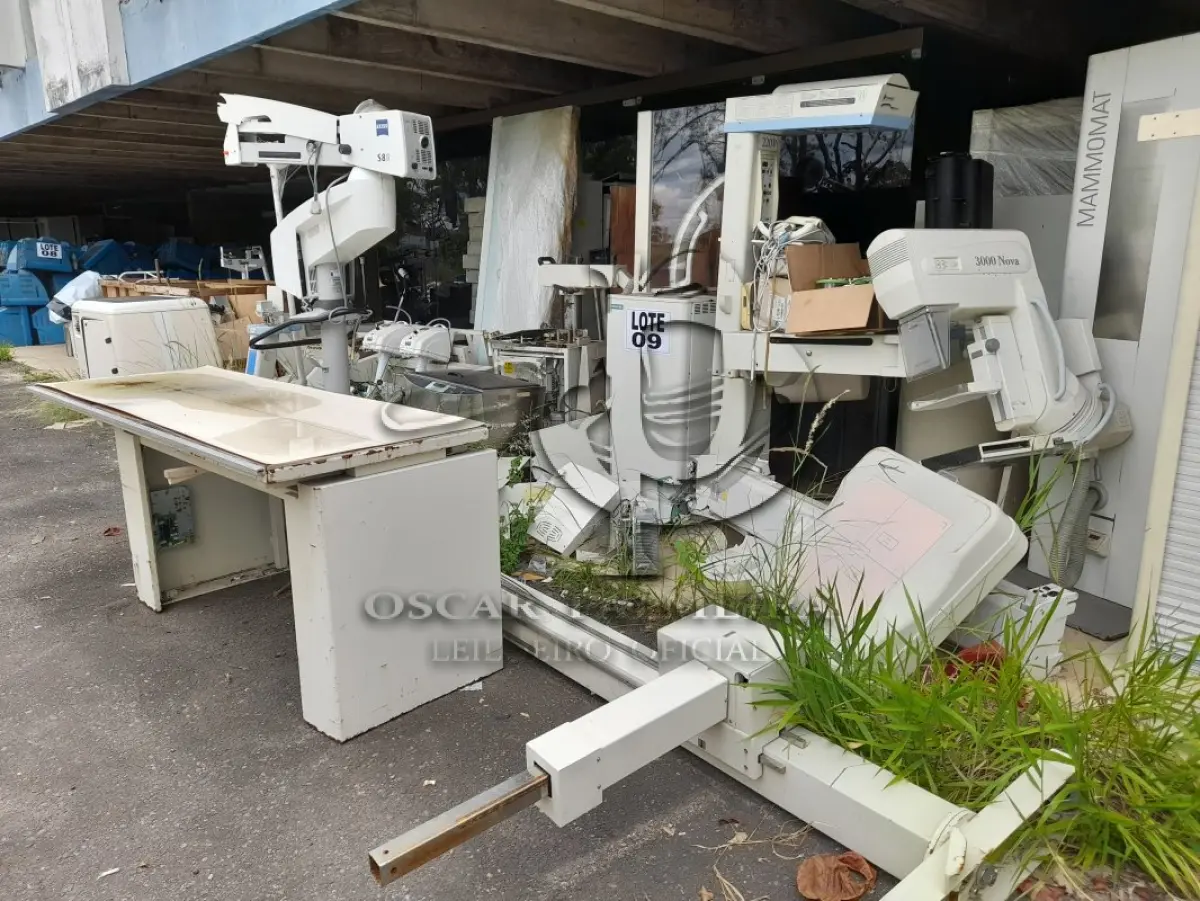 LOTE 009 - DIVERSOS MATERIAIS HOSPITALARES COMPOSTO / 5ª PARTE SIMÕES FILHO