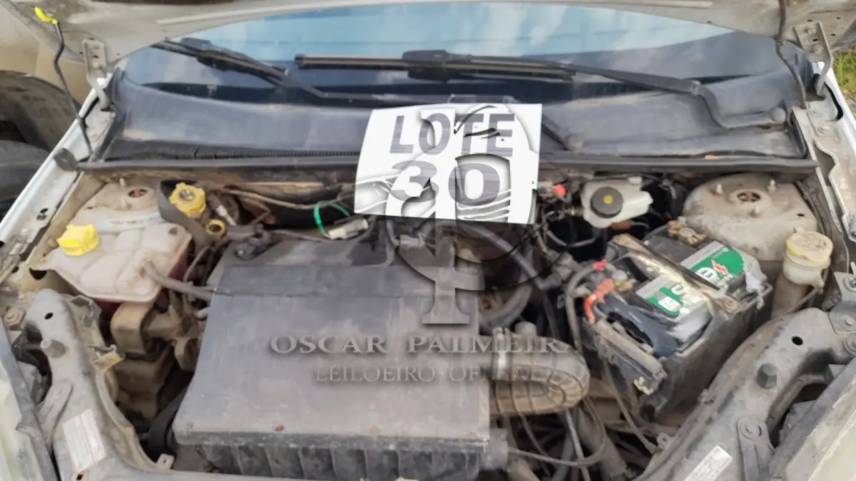 LOTE 030 - VEÍCULO: FORD/FIESTA FLEX (MOTOR INCOMPLETO), ANO/MOD 2011/2012 / 6ª PARTE FEIRA DE SANTANA