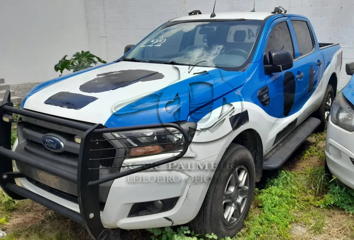 LOTE 022 - VEÍCULO: I/FORD RANGER XLSCD4 22C (MOTOR INCOMPLETO), ANO/MOD 2017/2018 / 6ª PARTE FEIRA DE SANTANA
