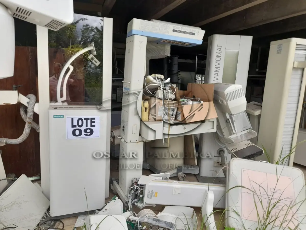 LOTE 009 - DIVERSOS MATERIAIS HOSPITALARES COMPOSTO / 5ª PARTE SIMÕES FILHO