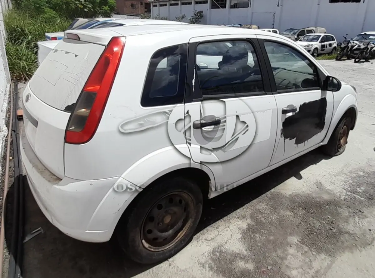 LOTE 017 - VEÍCULO: FORD/FIESTA FLEX (MOTOR INCOMPLETO), ANO/MOD 2011/2012 / 6ª PARTE FEIRA DE SANTANA