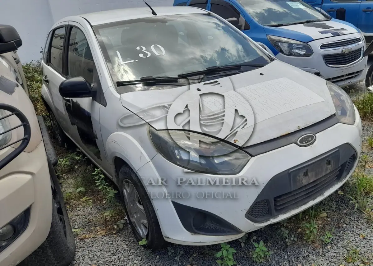 LOTE 030 - VEÍCULO: FORD/FIESTA FLEX (MOTOR INCOMPLETO), ANO/MOD 2011/2012 / 6ª PARTE FEIRA DE SANTANA