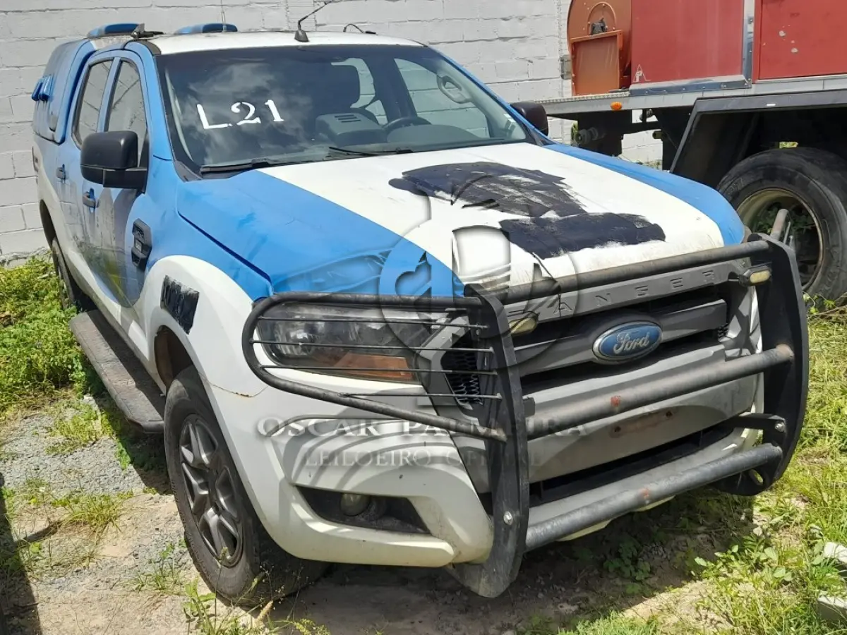 LOTE 021 - VEÍCULO: I/FORD RANGER XLSCD4 22C (MOTOR INCOMPLETO), ANO/MOD 2017/2018 / 6ª PARTE FEIRA DE SANTANA