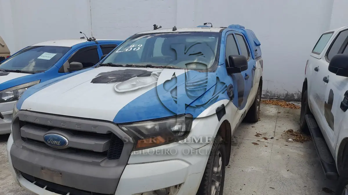LOTE 033 - VEÍCULO: I/FORD RANGER XLSCD4 22C (MOTOR INCOMPLETO), ANO/MOD 2016/2017 / 6ª PARTE FEIRA DE SANTANA