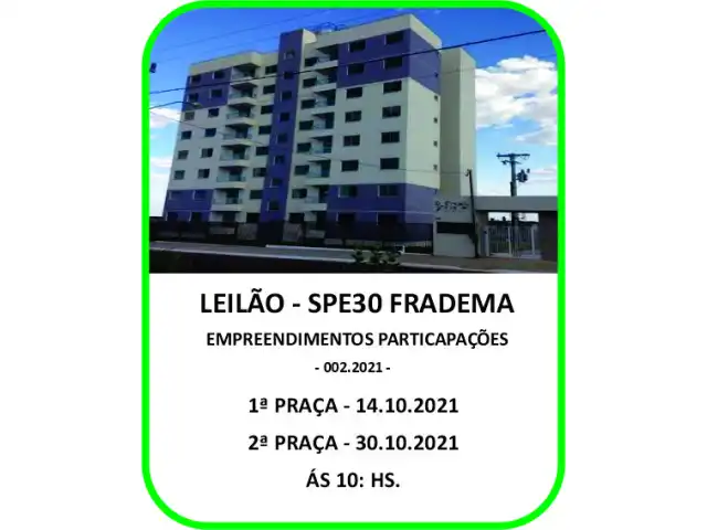 LEILÃO SPE30 FRADEMA - LUÍS EDUARDO MAGALHÃES