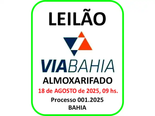 LEILÃO VIA BAHIA