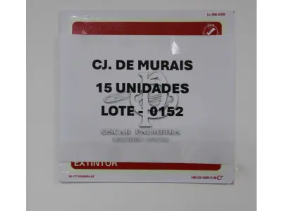 LOTE 152 - LOTE - 0152 - MURAIS CONJ. 15 UNID. DIVERSOS TAMANHOS