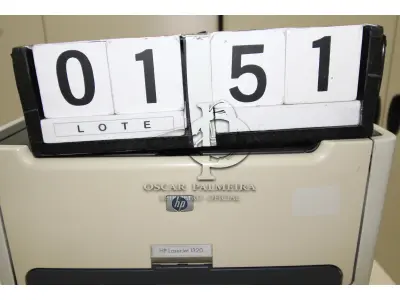LOTE 151 - LOTE - 0151 - IMPRESSORA HP LASERJET 1320