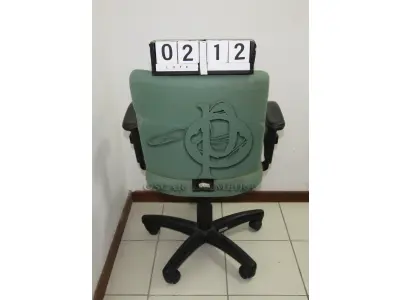 LOTE 212 - LOTE - 0212 - CADEIRA SECRETÁRIA GIRATÓRIA C/ BRAÇO