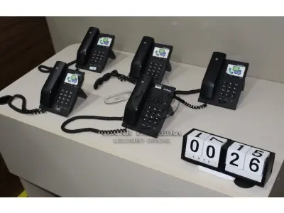 LOTE 026 - CONJ. APARELHOS INTELBRAS TIP-120