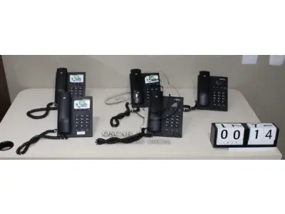 LOTE 014 - CONJ. APARELHOS INTELBRAS TIP-120