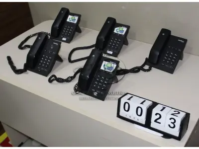 LOTE 023 - CONJ. APARELHOS INTELBRAS TIP-120