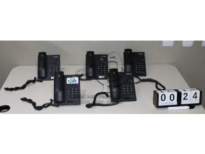 LOTE 024 - CONJ. APARELHOS INTELBRAS TIP-120