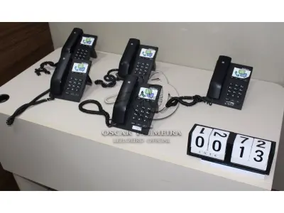 LOTE 013 - CONJ. APARELHOS INTELBRAS TIP-120