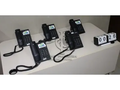 LOTE 026 - CONJ. APARELHOS INTELBRAS TIP-120