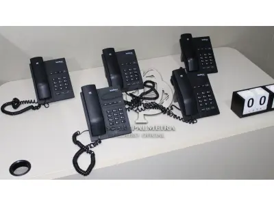 LOTE 005 - CONJ. APARELHOS INTELBRAS TIP-120