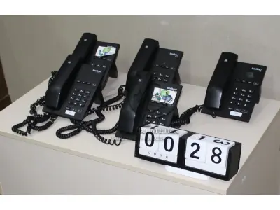 LOTE 028 - CONJ. APARELHOS INTELBRAS TIP-120