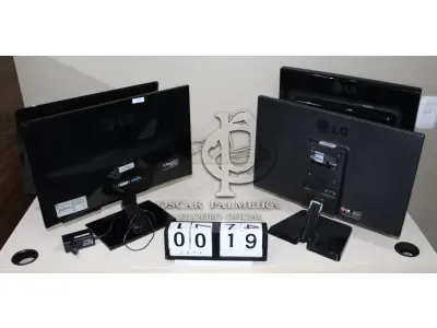 LOTE 019 - CONJUNTO MONITORES
