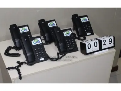 LOTE 029 - CONJ. APARELHOS INTELBRAS TIP-120