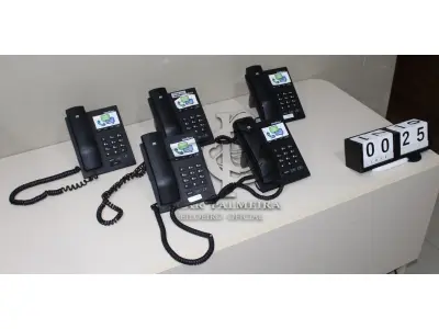 LOTE 025 - CONJ. APARELHOS INTELBRAS TIP-120