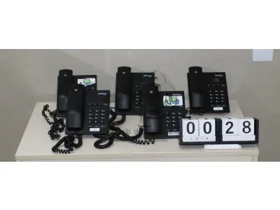 LOTE 028 - CONJ. APARELHOS INTELBRAS TIP-120