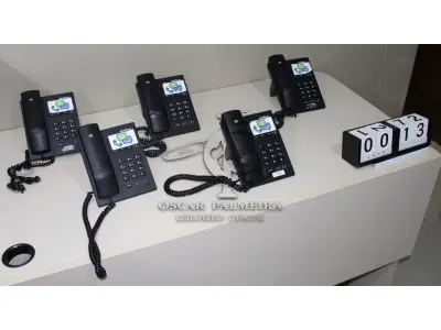 LOTE 013 - CONJ. APARELHOS INTELBRAS TIP-120