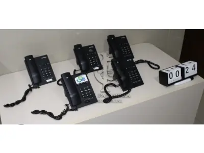 LOTE 024 - CONJ. APARELHOS INTELBRAS TIP-120