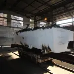 LOTE 018 - DIVERSOS MATERIAIS DE FERRO COMPOSTO DE:   PRANCHA FERROVIARIA, RODEIROS, SUCATA DIVERSAS DE FERRO