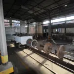 LOTE 018 - DIVERSOS MATERIAIS DE FERRO COMPOSTO DE:   PRANCHA FERROVIARIA, RODEIROS, SUCATA DIVERSAS DE FERRO