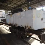 LOTE 018 - DIVERSOS MATERIAIS DE FERRO COMPOSTO DE:   PRANCHA FERROVIARIA, RODEIROS, SUCATA DIVERSAS DE FERRO