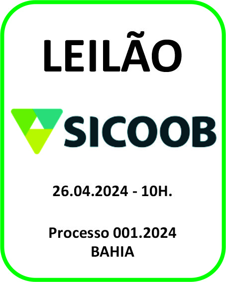 LEILÃO SICOOB - PROCESSO 001.2024